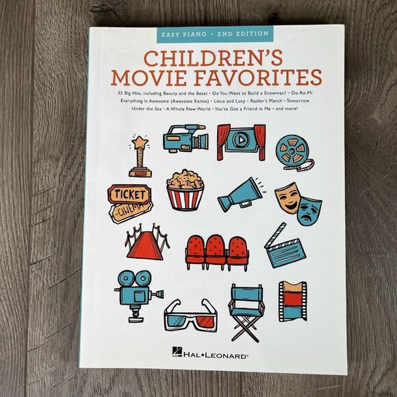 Children's Movie Favorites - 2nd Edition: Easy Piano New Hal Leonard - Picture 2 of 6